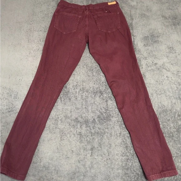 Garage Wine-Colored Skinny Jeans - Picture 2 of 11
